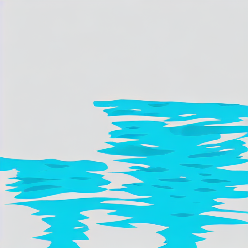 A blue line drawing of a waterfall. AI image generated of A blue line drawing of a waterfall.